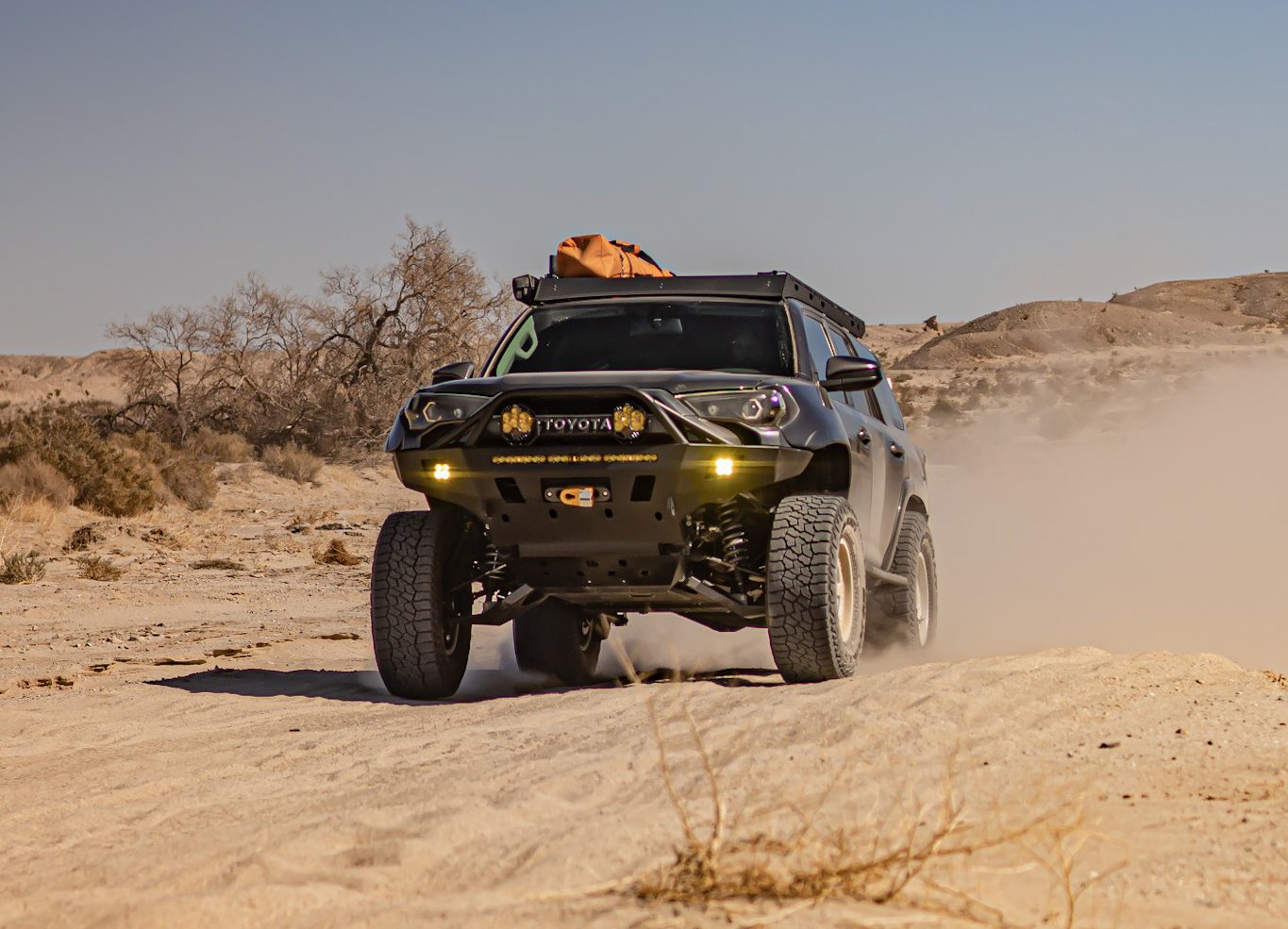 5th Gen 4Runner with BTF Fabrication +4.5 Long Travel Kit