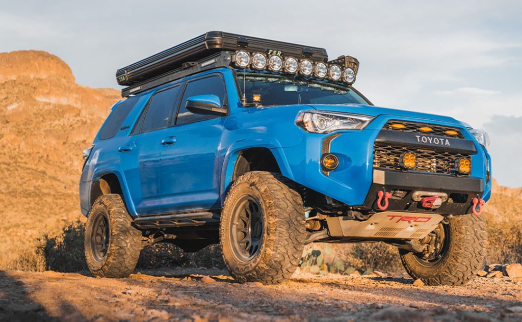 KC platform one roof rack for the 5th gen 4runner