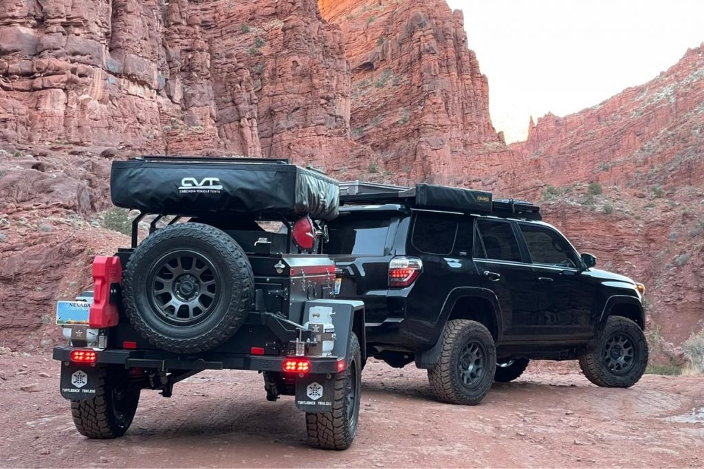 4Runner With Off-Road Camping Trailer