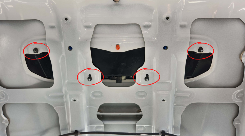 BlackedOut Hood Scoop Insert (NonOEM) 5th Gen 4Runner