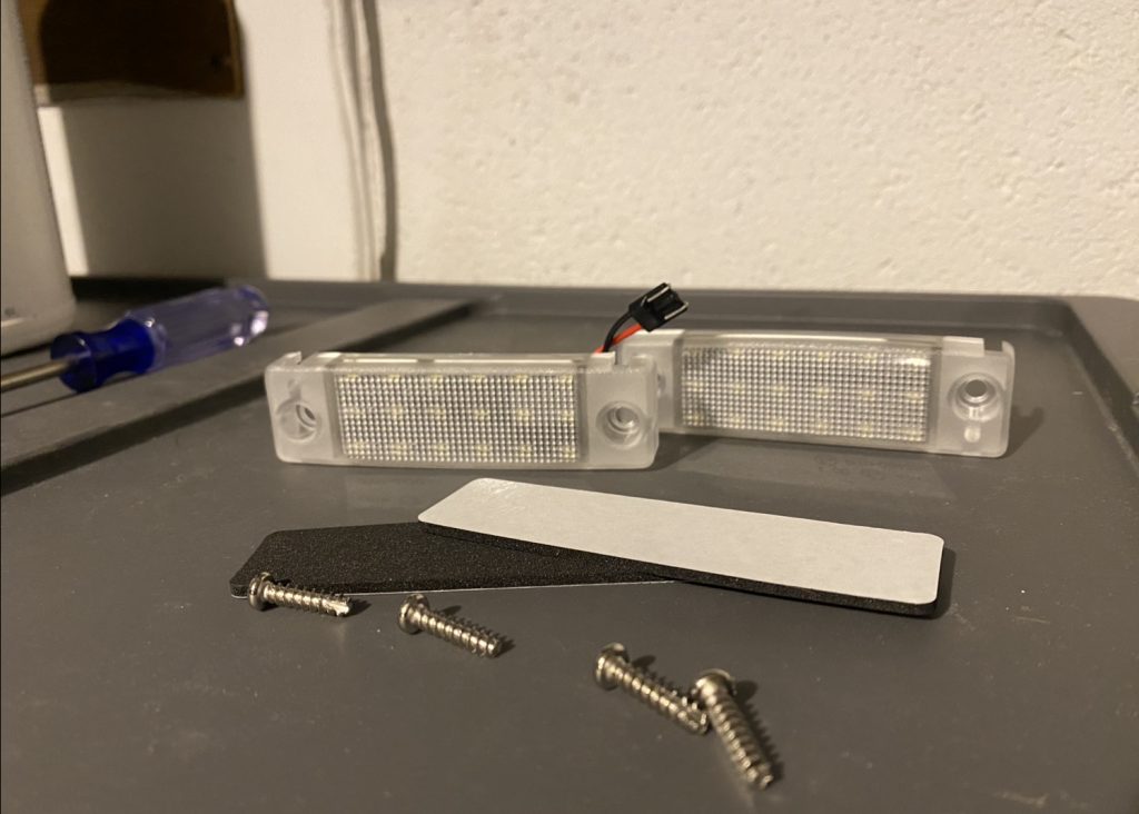 LED License Plate Light Kit From Cali Raised