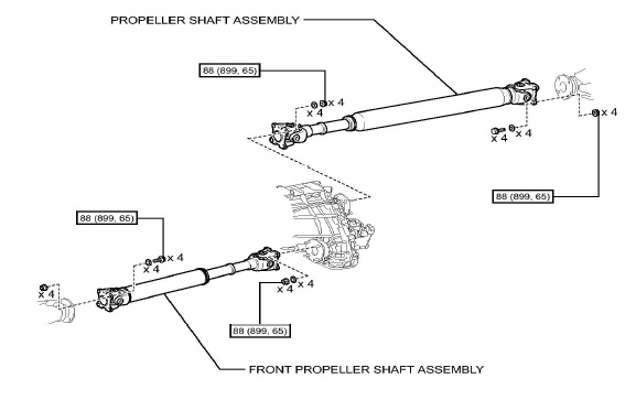 4Runner U-Joint Inspection