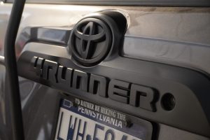 Blacked Out 4Runner Rear Hatch Lettering