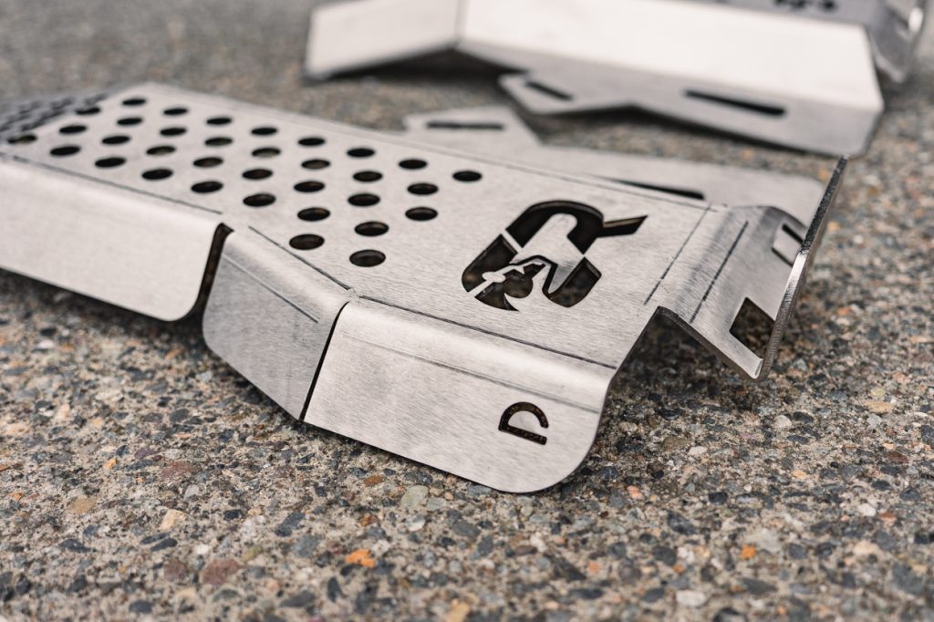 Cali Raised LED Catalytic Converter Shields 5th Gen 4Runner