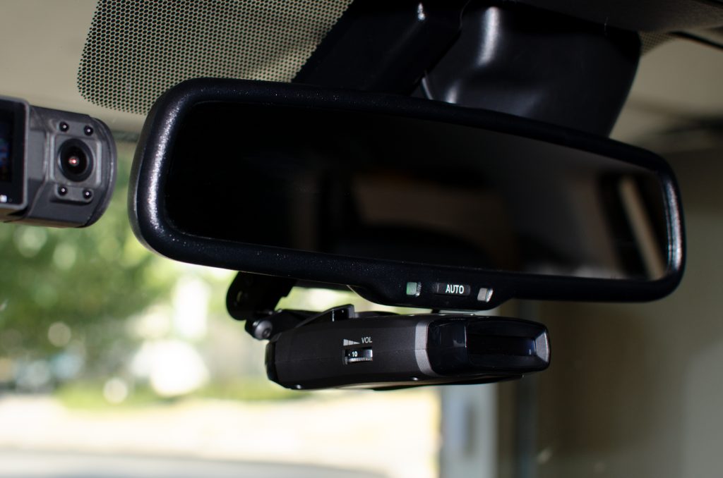 Uniden R8 Radar Detector Mount For Tesla Model 3 And Model Y Custom Removable