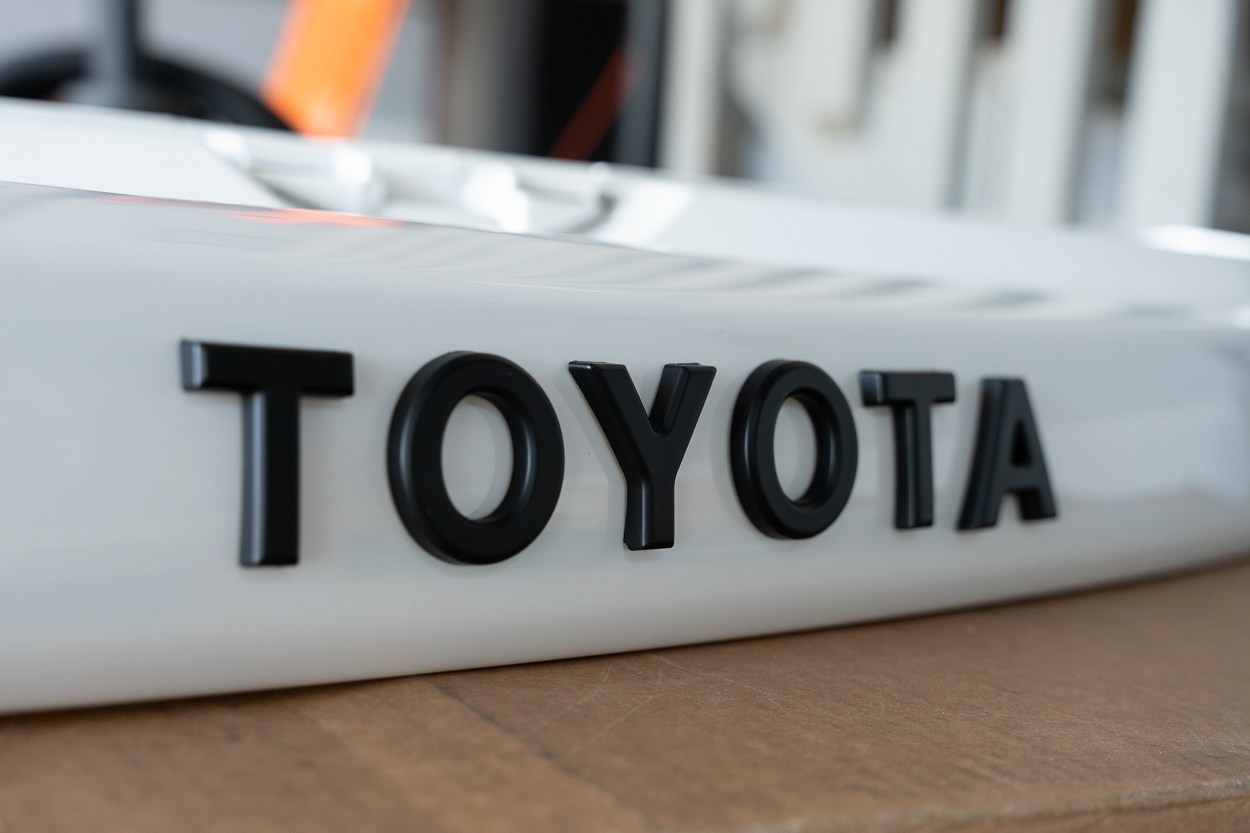 Toyota 4Runner White Heritage TRD-Style Grille