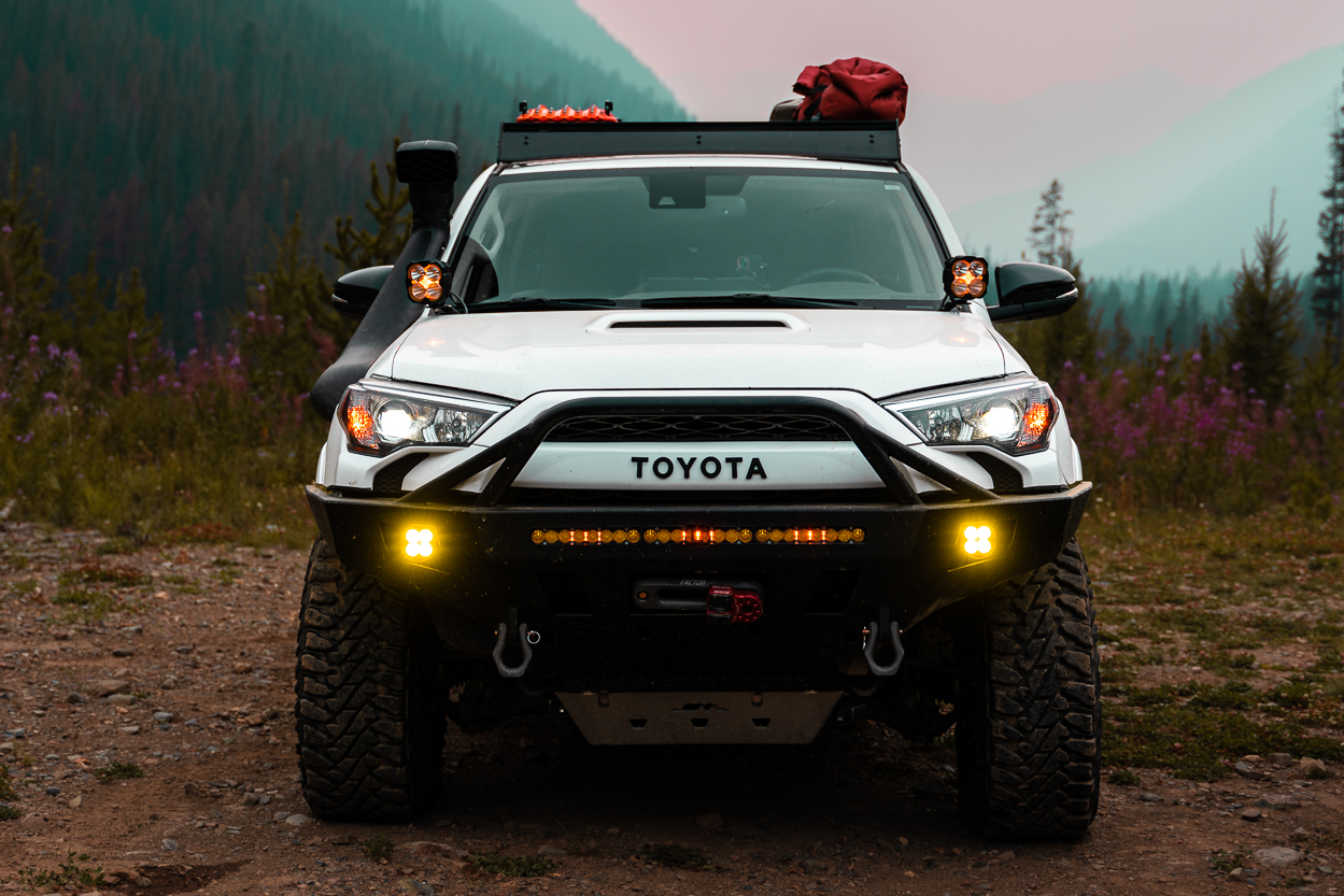 Trail Standard Offroad White TRD Pro-Style Grille 5th Gen 4Runner