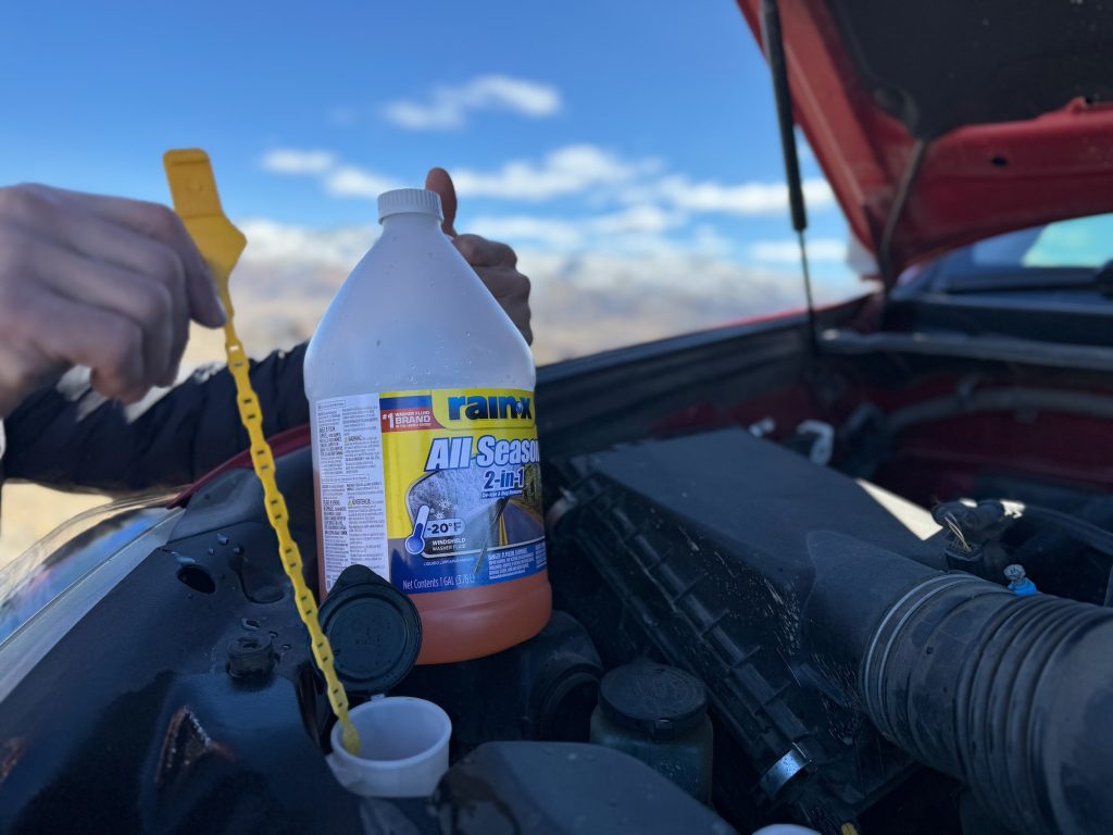 How To Fill Washer Fluid