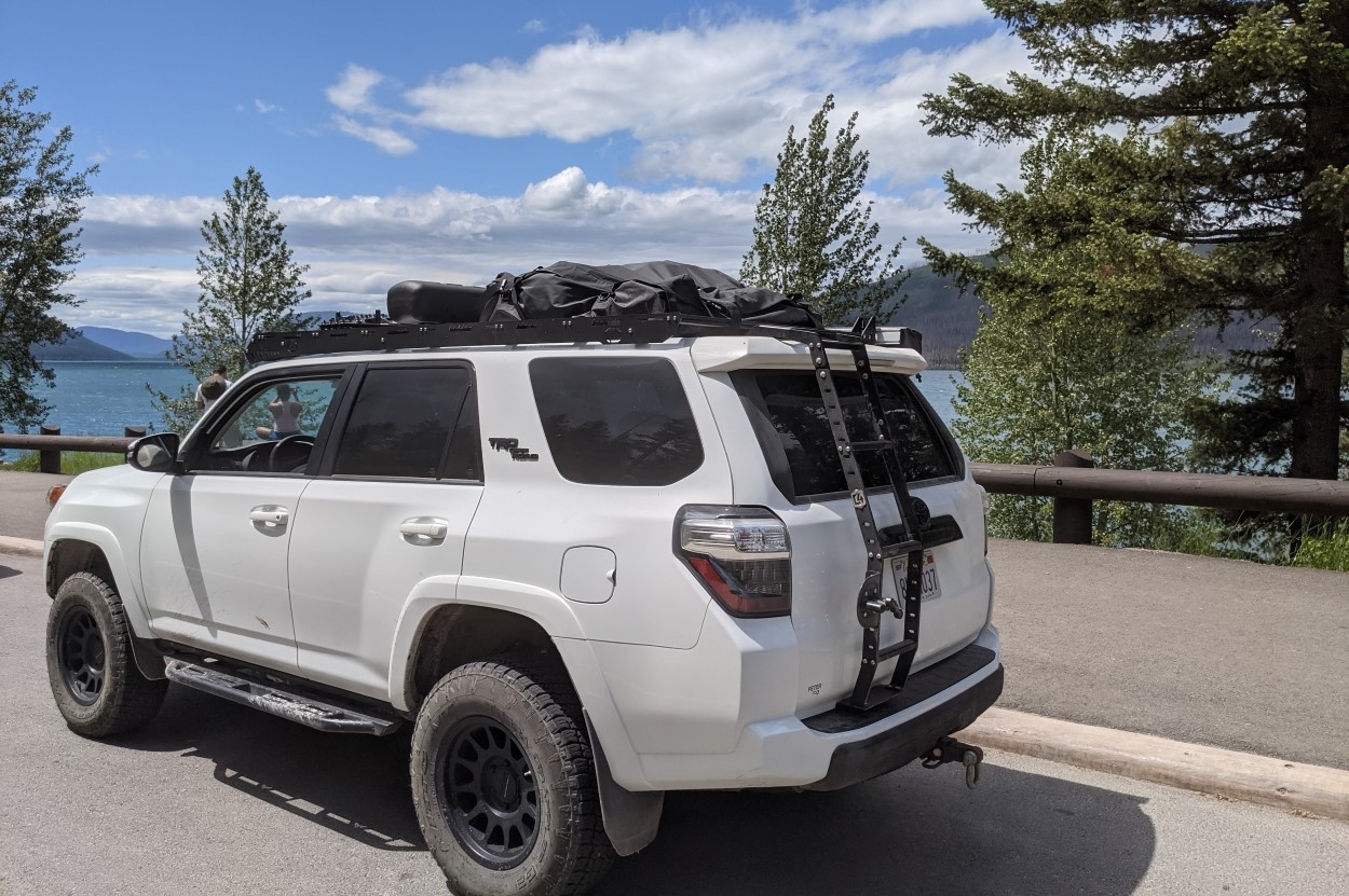 C4 Fabrication Rear Hatch Ladder 5th Gen 4Runner