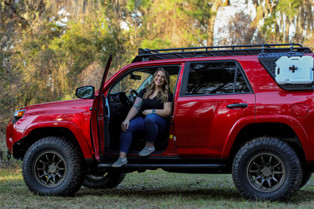 Woman Owned Red 5th Gen 4Runner Overland Build