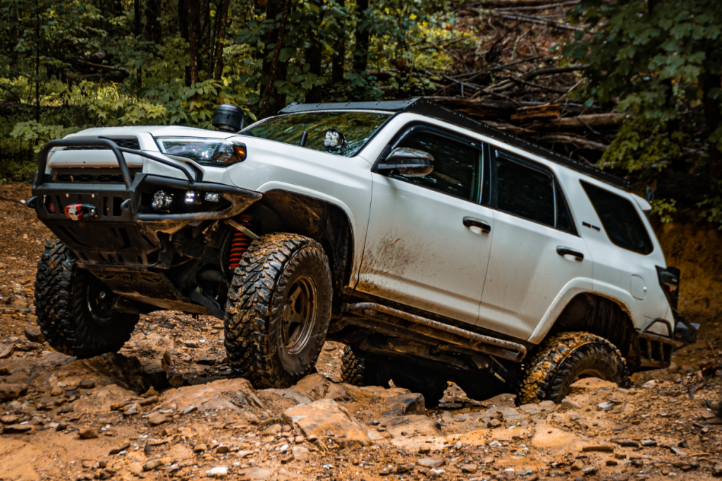 5th Gen 4Runner Off-Roading in Uwharrie National Forest in Troy, NC