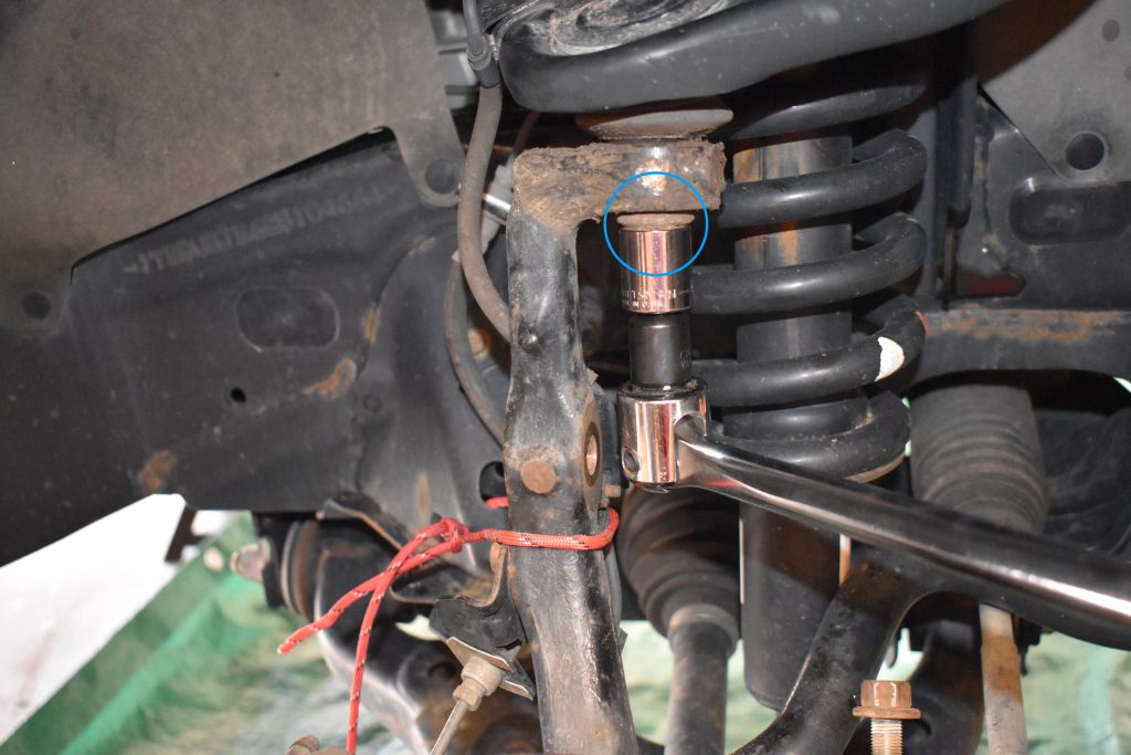 How To Disconnect Steering Knuckle From Upper Control Arm