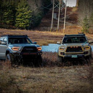 3rd Gen Tacomas Off-Roading in New Hampshire