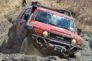 FJ Cruiser Off-Roading in Mettowee Off Road Extreme Park