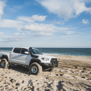 3rd Gen Tacoma Off-Roading on East Beach in Rhode Island