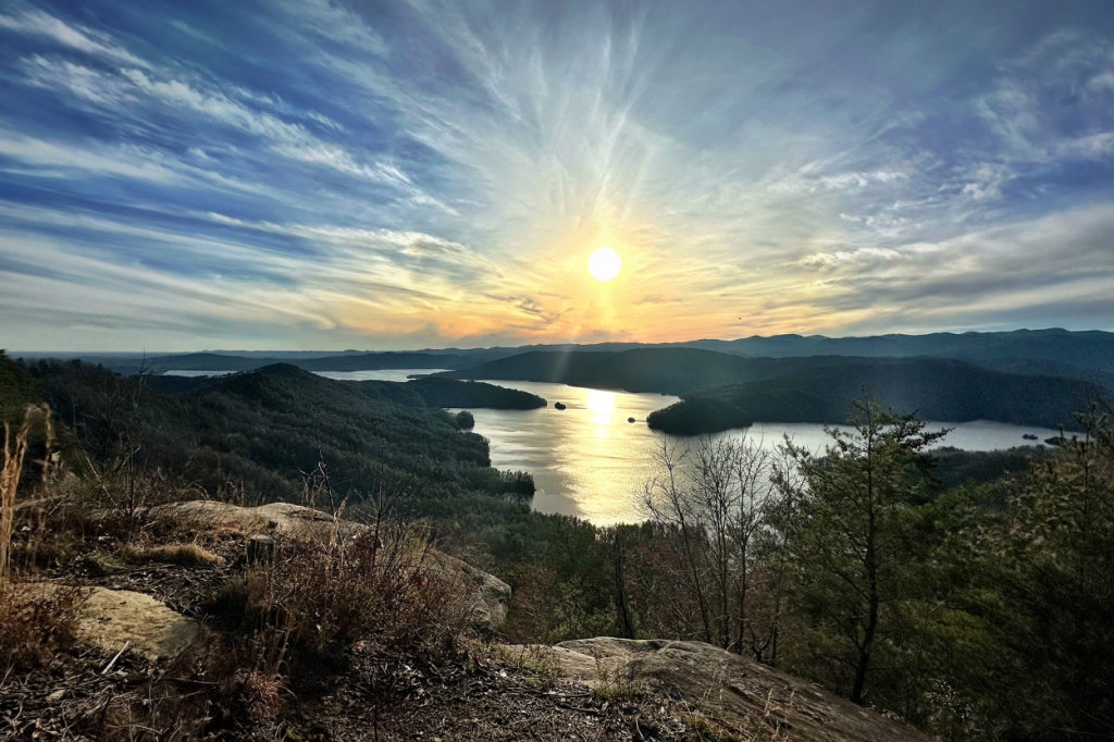 Lake Jocassee in South Carolina