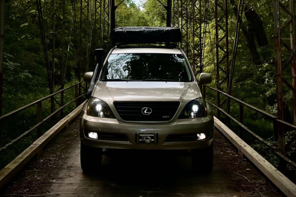 Lexus GX470 on the South Carolina Adventure Route 