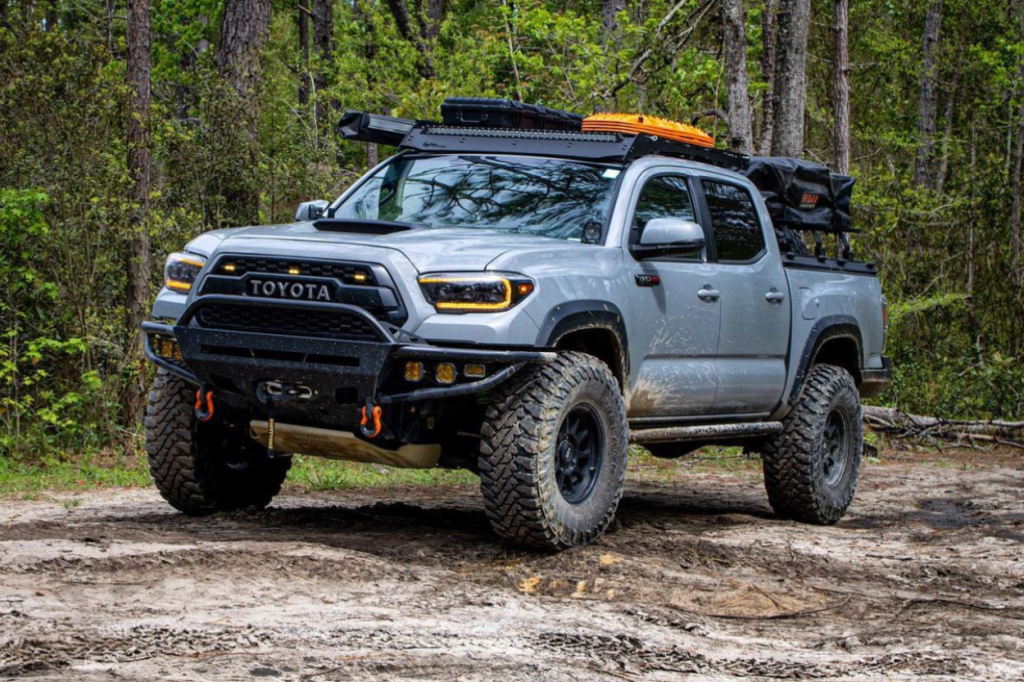 3rd Gen Tacoma Off-Roading in Francis Marion National Forest 