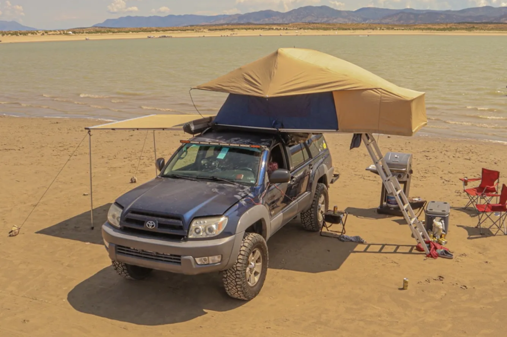 4th Gen 4Runner Camping At Yuba Lake