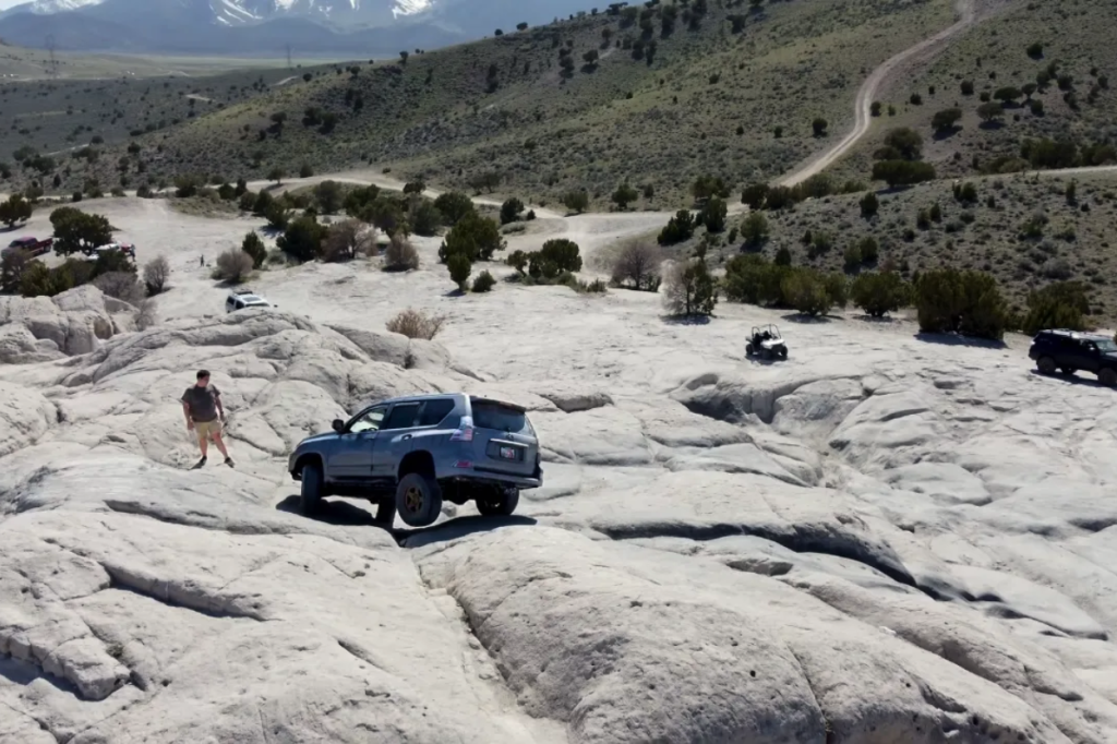 Lexus GX Off-Roading at the Little Moab Trail