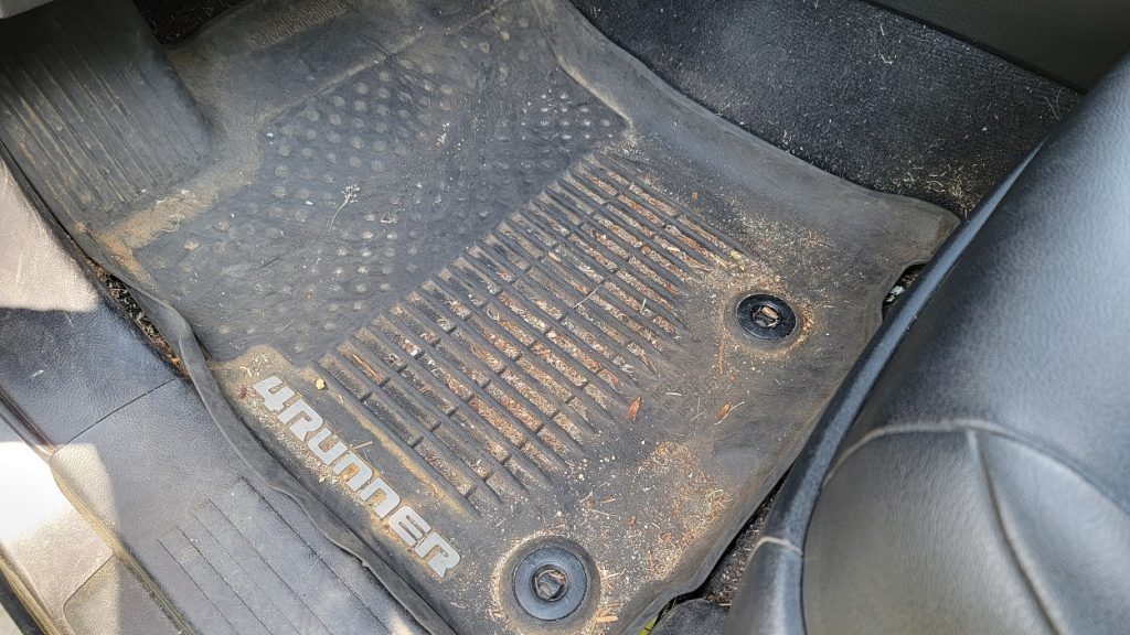 Old OEM Toyota 4Runner Floor Mats