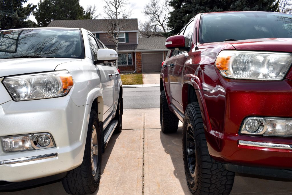 5th 4Runner Toyota 4Runner Stock vs. Lifted Comparison