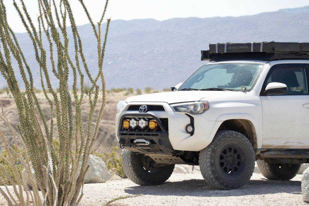 Harbor Freight Roadshock Edge Lights On 5th Gen 4Runner