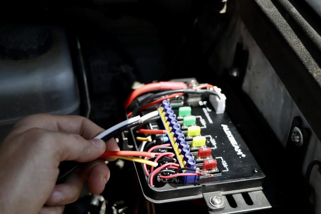 Wiring Lights To Auxbeam Switch Panel