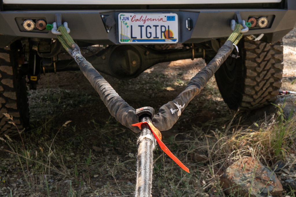 Synthetic Line Bridle For Off-Road Recovery
