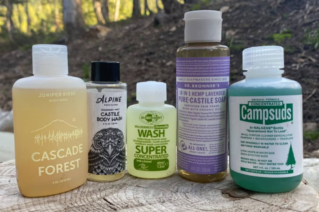 Biodegradable Camp Soaps 