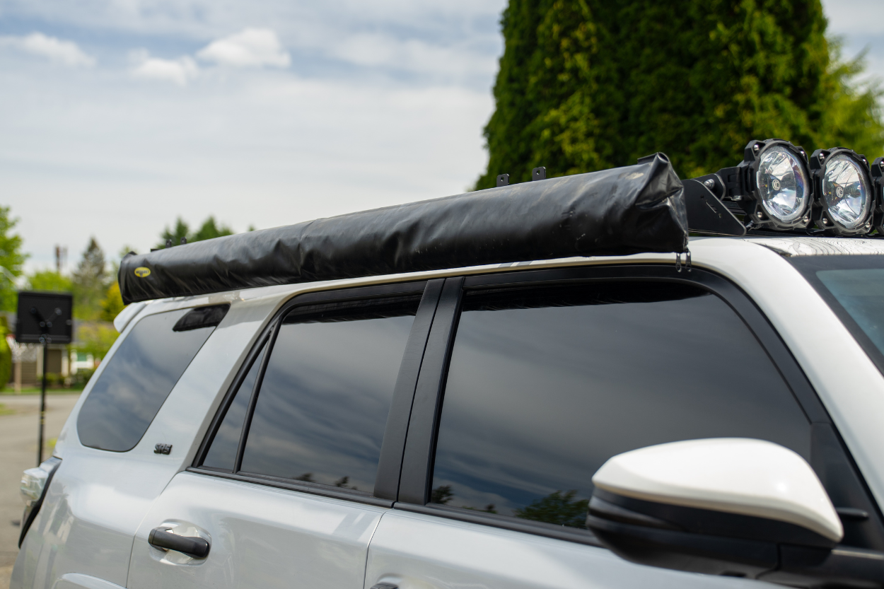 Installing Awning Mount On Prinsu Roof Rack