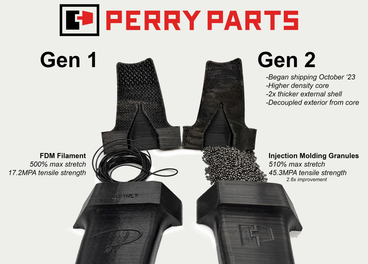 Perry Parts Gen 1 Vs. Gen 2 Improvements