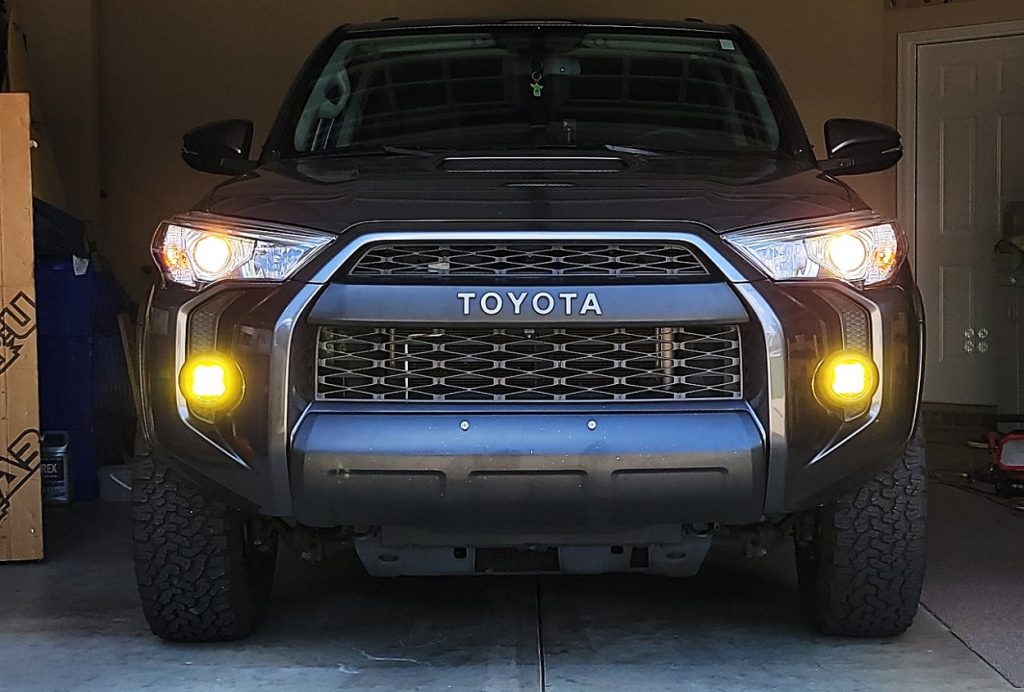 5th Gen 4Runner With Cali Raised Fog Light Replacement