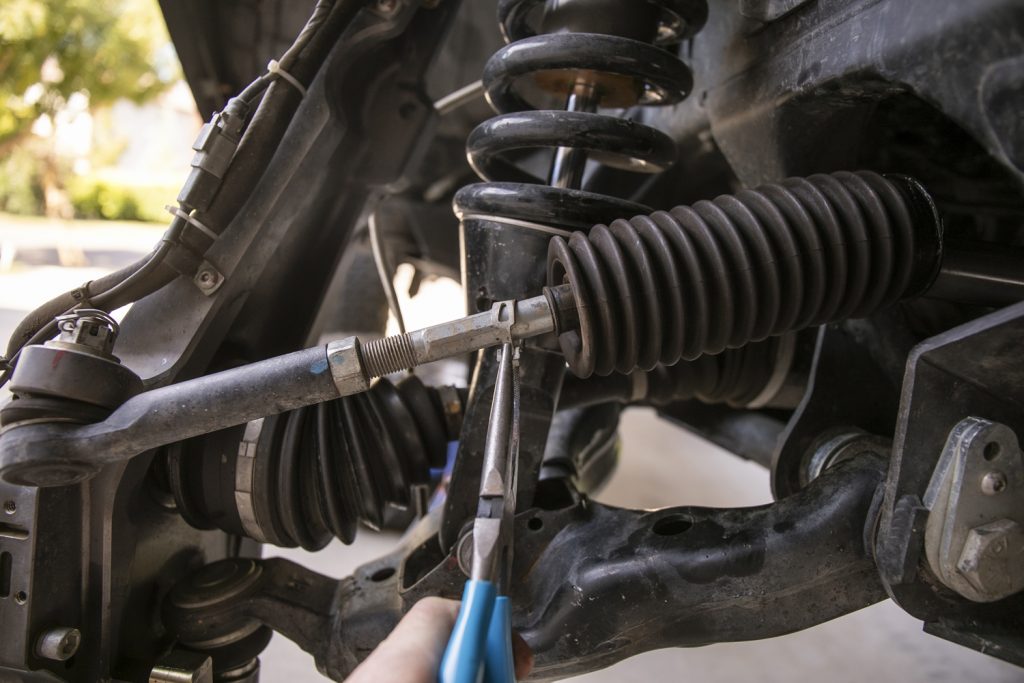 Removing Inner Tie Rod Boot