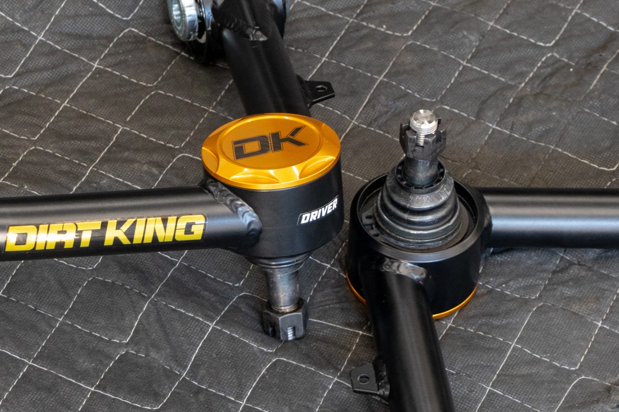 DK UCA Dust Cap and Moog Ball Joint