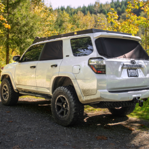 5th Gen 4Runner with Luno Life Window Screens and Truck Window Screens