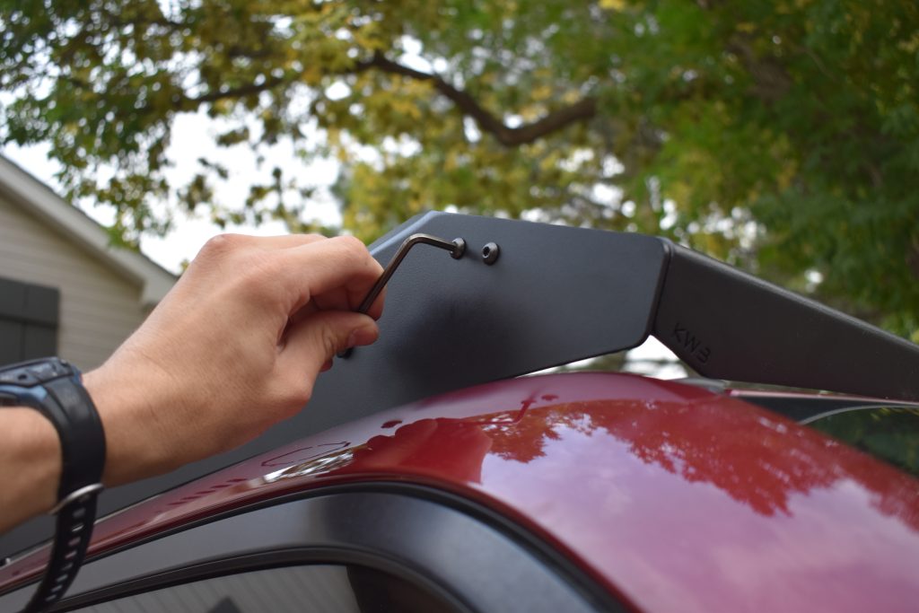 Installing Wind Fairing