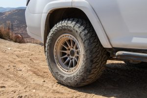 Lock Off-Road Baja Wheel the top of a trail