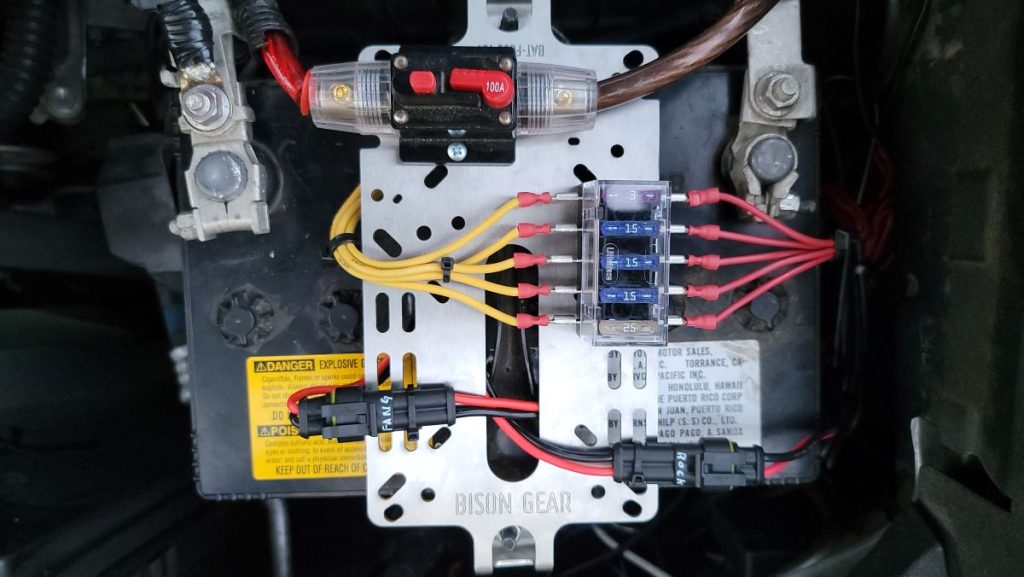 Wire & Fuse Management For Overland Accessories