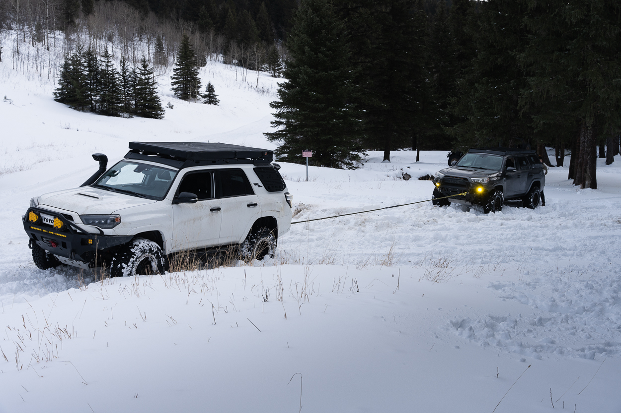 Winter Off-Road Recovery