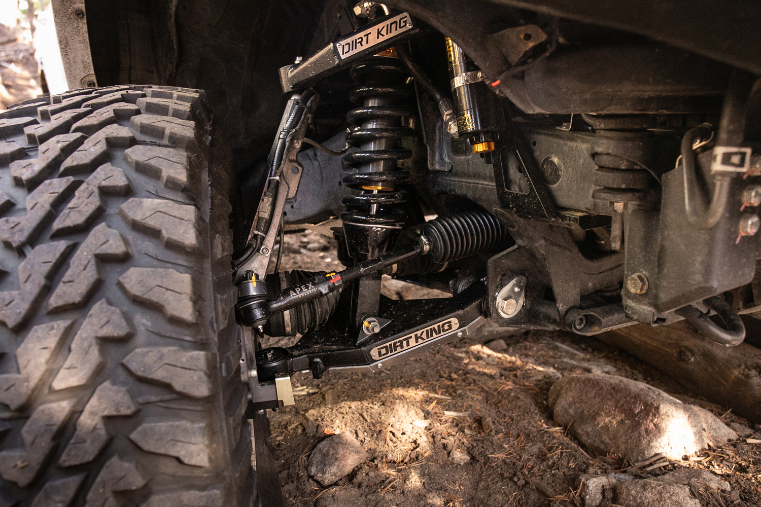 Complete Dirt King Front Suspension With UCAs, LCAs & Coilovers