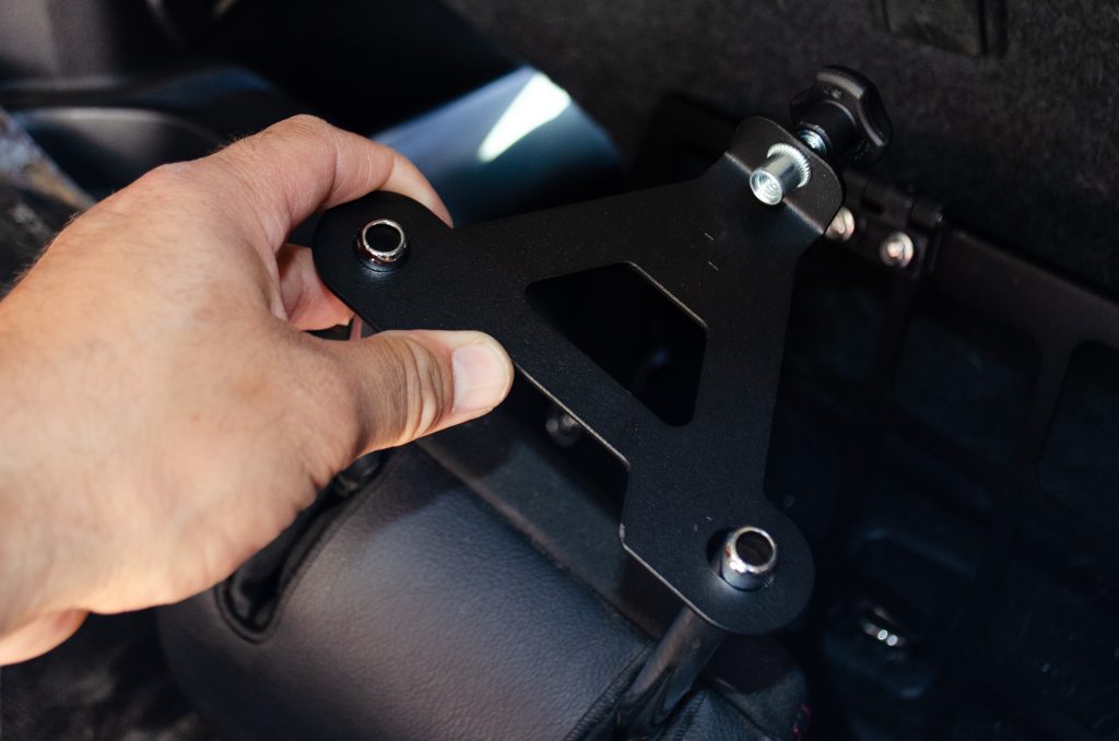 Headrest Mounting Brackets For Cargo Barrier