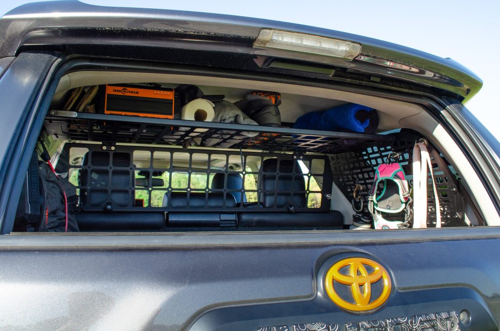 Bison Gear Rear Cargo Storage System For 4Runner