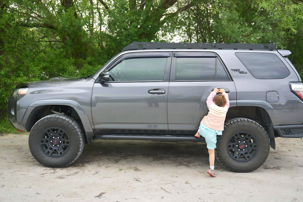 Heavy Duty Side Steps On 4Runner