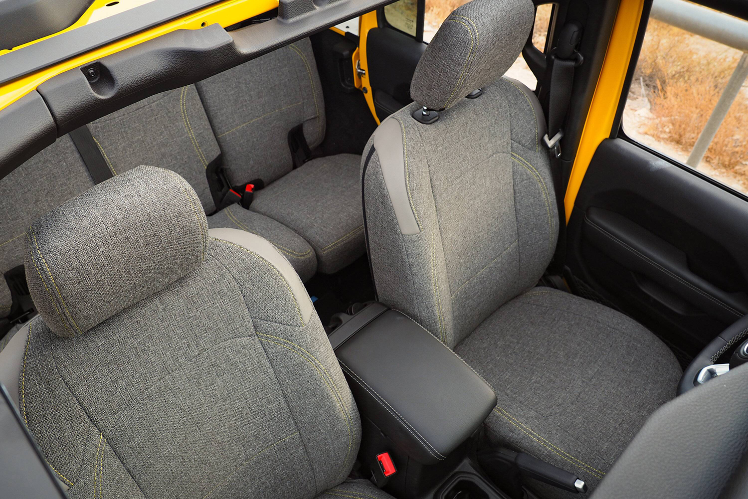 PRP Seats With Tweed Material
