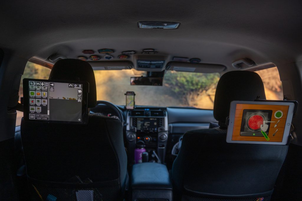 Tablet Headrest RAM Mount In 5th Gen 4Runner