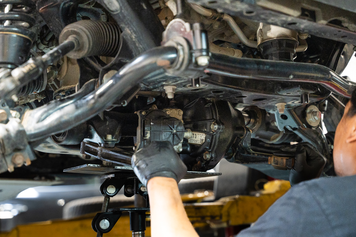 Reinstalling Front Differential After Gears & Locker