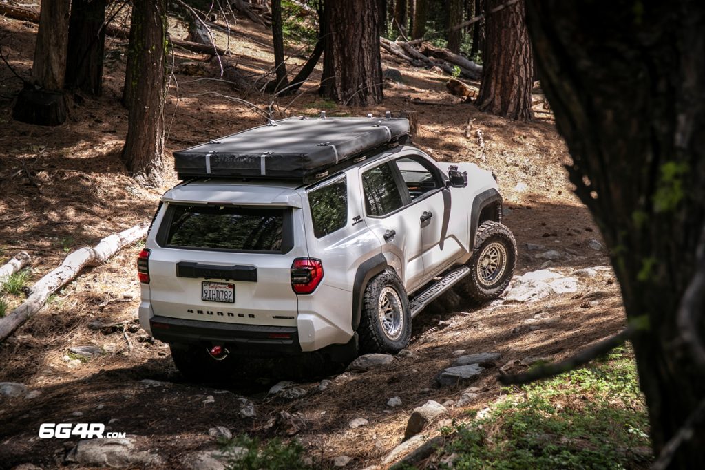 GFC SuperLite RTT Mounted On Prinsu Roof Rack On 6G4R