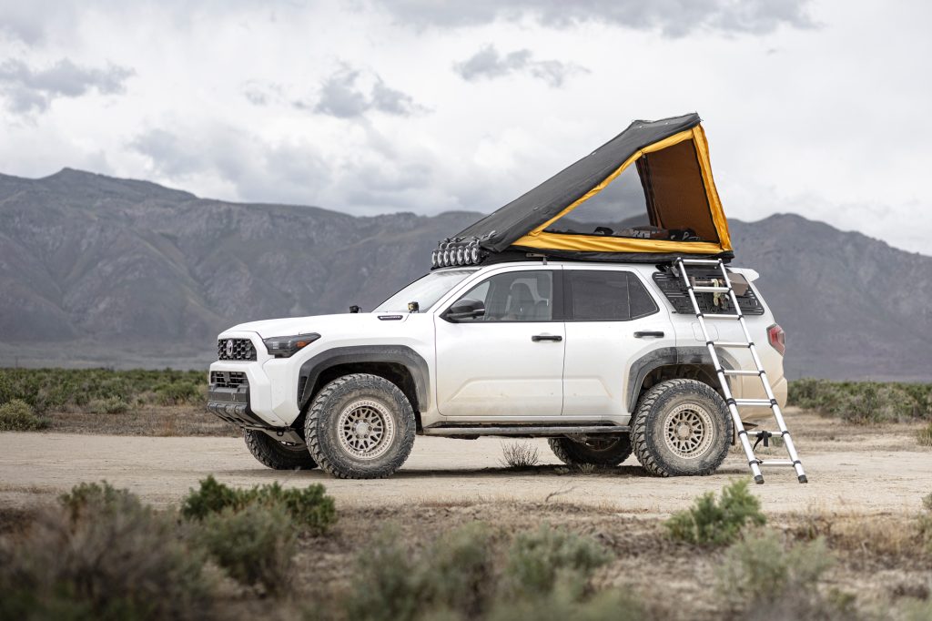 GFC SuperLite Rooftop Tent On 6th Gen 4Runner On 35" Tires