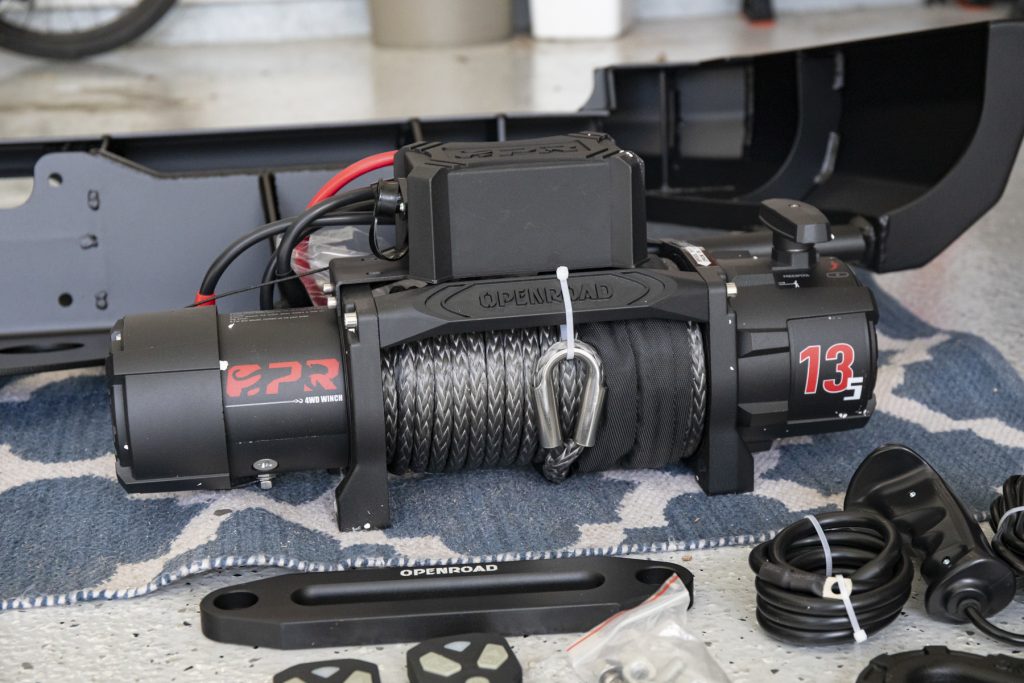 Cheap Winch With Synthetic Rope